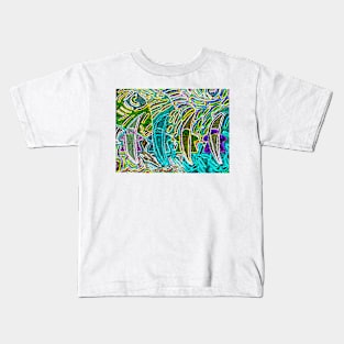 Starry Nights Over MeepNana Festival Glassed Kids T-Shirt